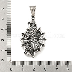 Pendentifs en acier inoxydable chirurgical 316&nbsp;STAS-E212-56AS