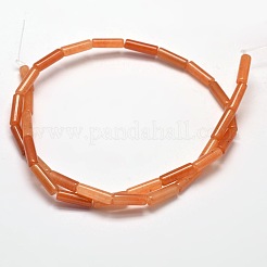 Natürlichen roten Aventurin Spalte Perlen Stränge&nbsp;X-G-F247-06B