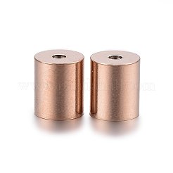 Ionenplattierung (IP) 304 Edelstahl-Kordelenden&nbsp;STAS-H467-09RG-6mm