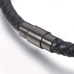 Geflochtene Lederarmbänder für Herren&nbsp;BJEW-JB03917