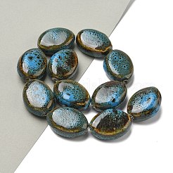 Abalorios de la porcelana hecha a mano hilos&nbsp;PORC-B002-08