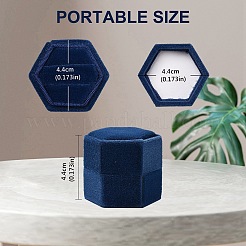 Scatole anello di velluto&nbsp;VBOX-GF0001-02C