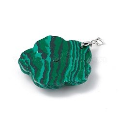 Naturali malachite grandi ciondoli&nbsp;G-B040-01P-12