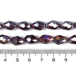 Trasparenti perle di vetro placca fili&nbsp;EGLA-N013-T6mm-B03