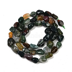Natur Indien Achat Perlen Stränge&nbsp;G-Q060-D08-02