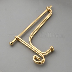 Cavalletti espositivi pieghevoli in ferro per piatti decorativi e cornici per foto&nbsp;AJEW-WH0609-543B