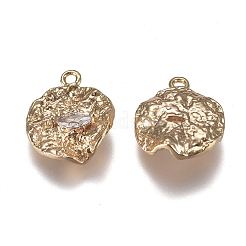 Breloques en laiton&nbsp;LS-ZIRC-I030-09G