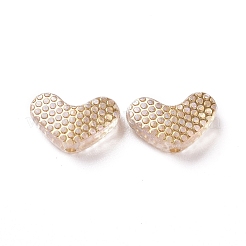 Placcatura perline acrilico trasparente&nbsp;OACR-P013-15