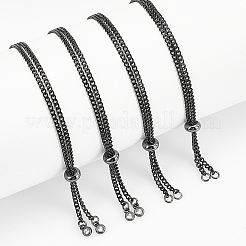10 pièce de fabrication de bracelet coulissant en acier inoxydable 304&nbsp;AJEW-UN00019