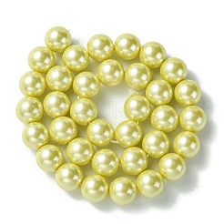 Brins de perles de verre écologiques&nbsp;HY-A008-12mm-RB012