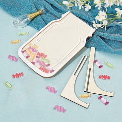 Tabella delle ricompense in legno fai da te per bambini&nbsp;DIY-WH0491-16A