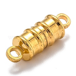 Messing-Magnetverschlüsse mit Schlaufen&nbsp;KK-O134-12G
