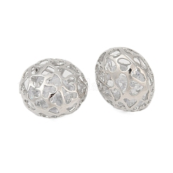 Laiton avec pendentifs en zircone cubique transparente&nbsp;KK-G532-24P