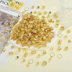 270 Stück Haarklammern aus Eisen&nbsp;X1-AJEW-SZC0021-03G