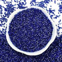 Perline di vetro argentate con vernice da forno&nbsp;SEED-H003-09F