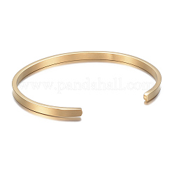 Bracciali a polsino in acciaio inossidabile 304&nbsp;BJEW-K173-02