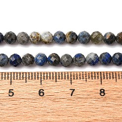 Natürlicher Lapislazuli Perlenstränge&nbsp;LS-G-RM2025-A24-4mm