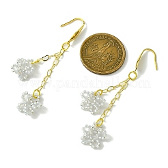 Boucles d'oreilles avec pendentif en verre&nbsp;EJEW-JE06007