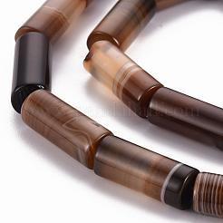 Natur Madagaskar Achat Perlen Stränge&nbsp;G-Q463-02