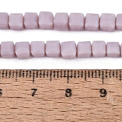 Undurchsichtige Milchglasperlenstränge&nbsp;GLAA-N072-01A-B07