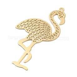 Anhänger aus geätzten Metallverzierungen aus Messing&nbsp;KKC-D001-02KCG