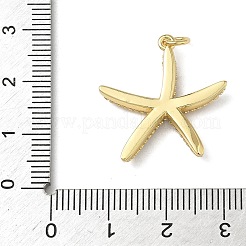Messing micro pave klare zirkonia anhänger&nbsp;KK-L257-23G