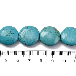 Fili di perline howlite naturale&nbsp;G-F783-H04-01
