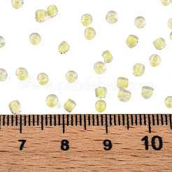 Perline di vetro trasparenti e luminose che brillano al buio&nbsp;SEED-YWC0001-01G