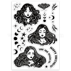 PVC-Plastikstempel&nbsp;DIY-WH0167-57-0392