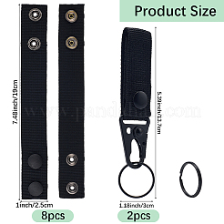 Taktische breite Gurtschlaufenhalter aus Nylon&nbsp;DIY-CP0013-40