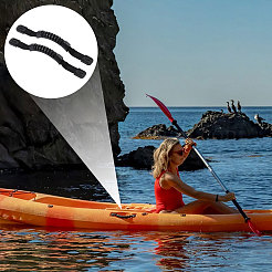 Poignées de pirogue en PVC&nbsp;FIND-WH0367-35B