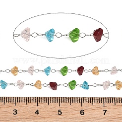 Glas- und Edelstahlkugelketten (304)&nbsp;SA-CBAD321-04F