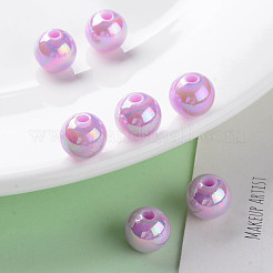 Perles acryliques opaques&nbsp;LS-MACR-S370-D10mm-A03