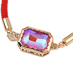 12 pz 12 colori braccialetti in poliestere&nbsp;BJEW-P340-11G