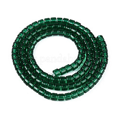 Chapelets de perles en verre transparente  &nbsp;GLAA-N065-4x4mm-A06