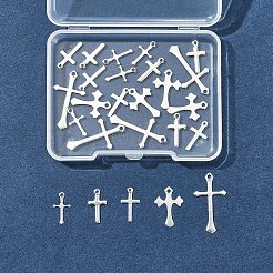 25pcs 5 styles pendentifs en laiton&nbsp;KK-FS0001-51S