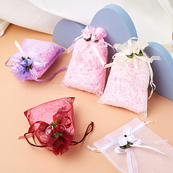 50 borsa con coulisse in organza fai da te&nbsp;ABAG-MB0001-13