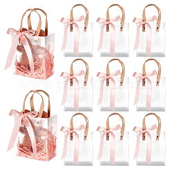 Bolsas de embalaje rectangulares de PVC esmerilado&nbsp;ABAG-WH0032-128