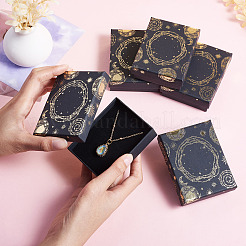 10 boîte cadeau en carton imprimé soleil&nbsp;CBOX-TA0001-21C