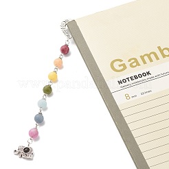 Tibetischen Stil Legierung Bookmarks&nbsp;AJEW-JK00182-04