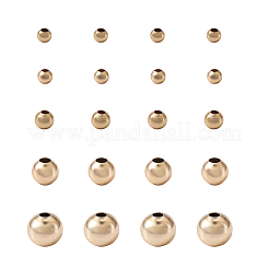 Laiton ronde séparateurs perles&nbsp;KK-CD0001-08G-NR