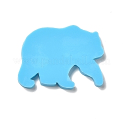 Muttertagsbär mit Blume und Wort Mama DIY Anhänger Silikonformen&nbsp;LS-SIMO-H004-08