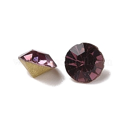 Strass de grade A de dos en plaqué de diamand en verre&nbsp;RGLA-SS20-015