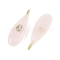 Ciondoli quazo rosa naturale&nbsp;G-D357-03E