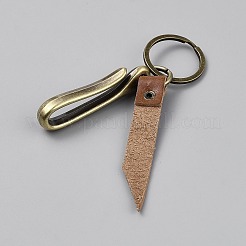 Schlüsselanhänger aus Rindsleder&nbsp;KEYC-WH20005-016B