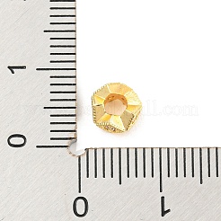 Cremagliera placcatura micro ottone spianare perline zirconi&nbsp;ZIRC-F140-04G-A