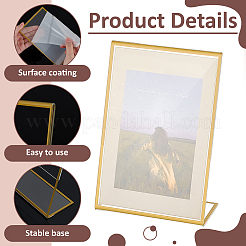 20 Stück rechteckiger Acryl-Tischkartenständer-Displayhalter&nbsp;ODIS-WA0001-04B