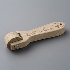 Falzrollen aus Holz&nbsp;TOOL-WH0051-83