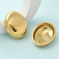 Ionenplattierung (IP) 304 Edelstahl Ohrstecker für Frauen&nbsp;EJEW-M089-08G