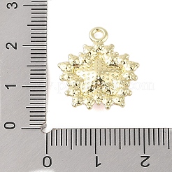 Gestell aus beschichteter Legierung mit Strass-Anhängern&nbsp;FIND-B037-03G-03